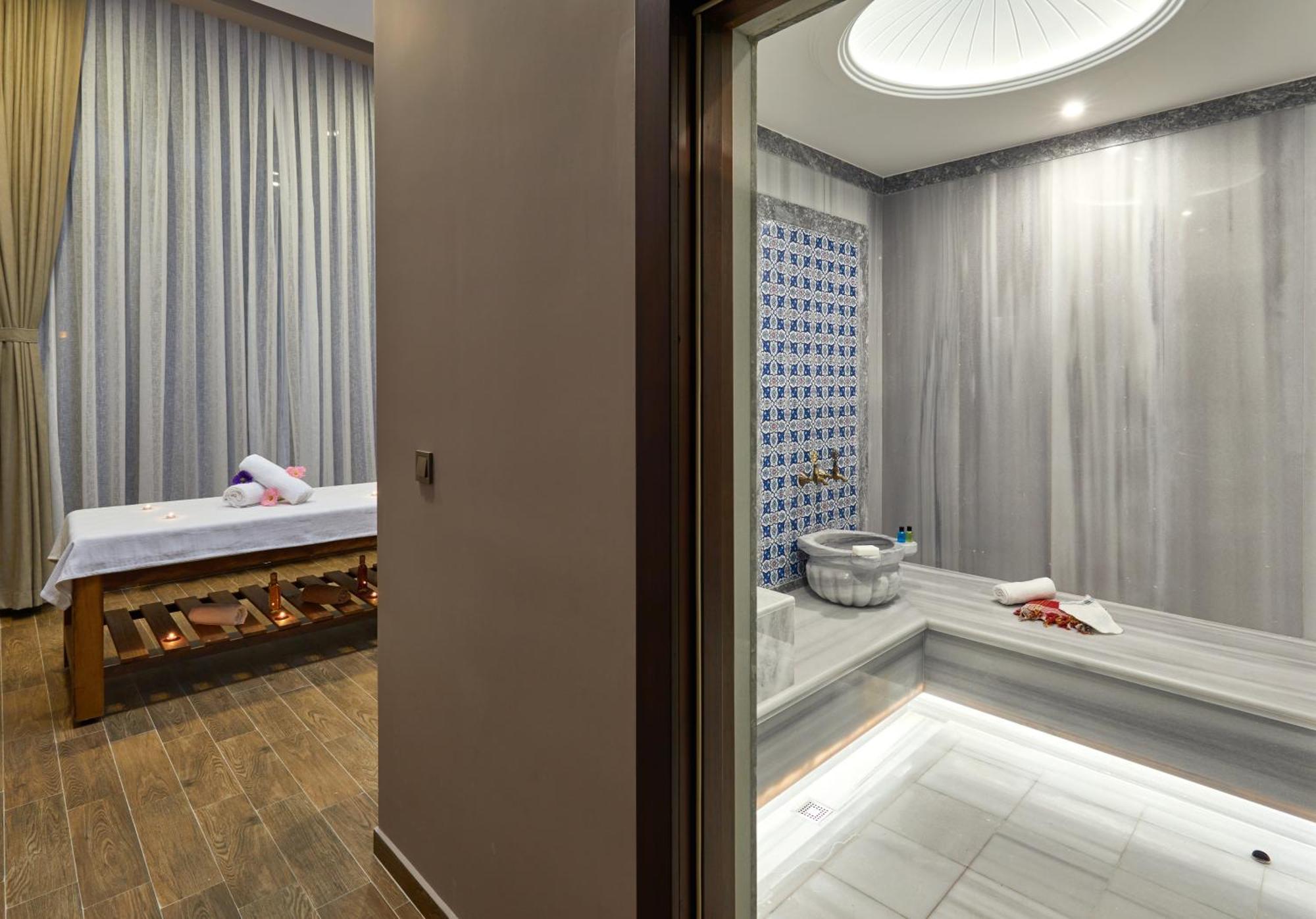 Hattusa Vacation Business Thermal Hotel Saray Exterior foto